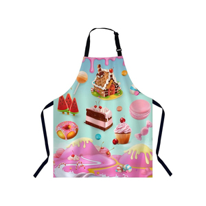 Exporter Quality Eco-Friendly Cotton <b>Kitchen</b> <b>Apron</b> Plain Solid Colour Cooking <b>Apron</b> with Custom Logo - Product Image 1