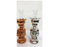 Chicha Farida de Luxe en Verre de Qualité Supérieure, Mini, Type Miroir, Courbée, avec Embout en Verre Squelette, pour Fumer, Vente en Gros