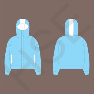 Sudadera con Capucha y Media Cremallera para Hombre, Chaqueta Casual con Capucha y Bolsillo, Cortavientos y Cálida - Product Image 5