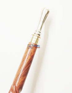 Poignée en laiton faite à la main canne de marche Designer poignée Style canne en bois Style Vintage canne de marche meilleur pour cadeau - Product Image 3