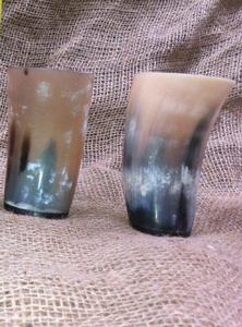 แก้วมักทรงกรวยสำหรับดื่มไวน์และเบียร์ทำมือทำจากไวกิ้งสำหรับเทศกาลคริสต์มาส - Product Image 4