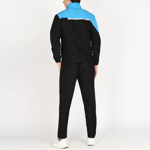 Survêtement pour hommes de style le plus récent de qualité supérieure en couleur unie survêtement à capuche à fermeture éclair sur mesure pour hommes - Product Image 2