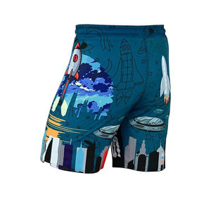 Shorts de MMA personnalisés Rash Guard Bjj Gi Ensemble complet pour enfants, hommes, femmes, garçons, boxe Rash Guard - Product Image 6