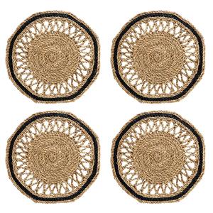 Vente en gros de napperons en jonc de mer écologiques tissés à la main en carton de taille personnalisée emballés pour la maison, le restaurant et l'hôtel fabriqués au Vietnam - Product Image 3