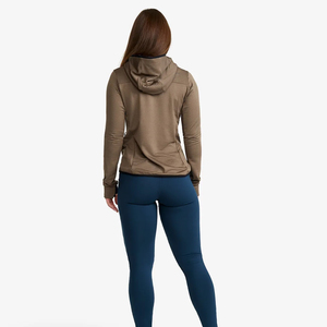 2024 New Arrival Custom High Quality Cotton Polyester Blended Full Zipper Up Young Ladies Stylish Hoodies From BD Supplier - Product Image 4