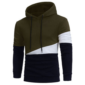 Design personnalisé pour hommes élégant sérigraphie pull-over à capuche Streetwear Slick sérigraphie à la mode tissu éponge - Product Image 2