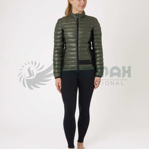 Elegante chaqueta de montar para mujer diseñada con tela transpirable silueta delgada costura duradera y comodidad ligera a la venta - Product Image 6