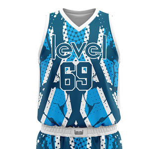 Uniforme de basket-ball léger du fabricant professionnel vêtements de sport de taille personnalisée avec des ensembles de caractéristiques respirantes Style - Product Image 3