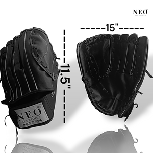 Gants de baseball en cuir Mahaplay pour main gauche et droite, fabriqués en Inde - Product Image 2