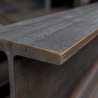 Poutre en H en acier laminé à chaud 100x100x6x8 ASTM A36 pour structure de bâtiment, fournie directement par l'usine, avec service de découpe et de soudage