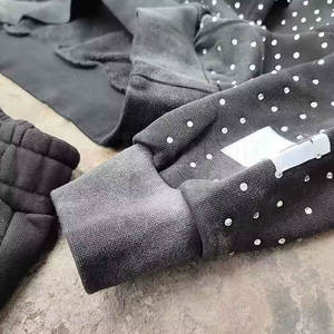 Survêtement en strass léger à séchage rapide pour hommes Vêtements de mode Survêtement en strass pour hommes à bas prix Utilisation en extérieur - Product Image 4