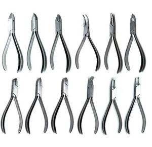 Pince orthodontique Adams 13cm en acier inoxydable de qualité supérieure sans corrosion Becs carrés formant un arc Pince pour instruments dentaires - Product Image 5