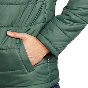 Nouvelle arrivée de haute qualité blouson aviateur pour hommes Logo personnalisé grande taille respirant avec motif imprimé de col à capuche de décoration en fourrure - Product Image 4