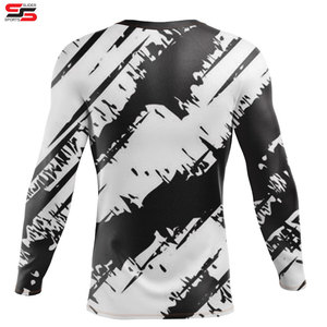 เสื้อกันผดผื่นแบบระเหิดสำหรับผู้ชายเสื้อกันผื่นคันดีไซน์แบบ OEM - Product Image 2