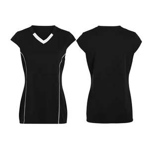 Uniforme de Voleibol Personalizado de Último Diseño, Jersey de Manga Corta, Transpirable, de Secado Rápido, 100% Poliéster, Unisex, para Todas las Temporadas, Marca OEM - Product Image 1