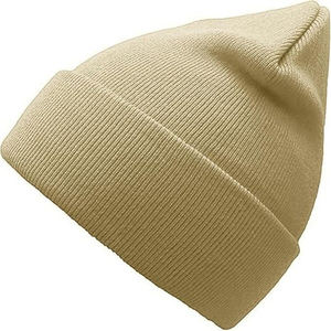 Unisexe personnalisé 100% laine Jacquard gaufre Beanie fabricant tricoté manchette bonnets broderie Patch Logo pour le sport usage quotidien - Product Image 4