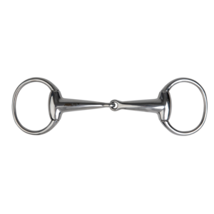 Eggbutt Snaffle Flexi 19mm Acero inoxidable Bits de caballo de alta calidad 2025 - Product Image 5