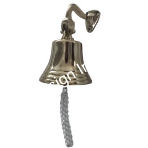 Campanas decorativas para hogar y jardín, campana de barco de latón, superventas, campanas náuticas sólidas sin óxido para vacaciones y Navidad - Product Image 4