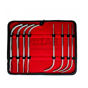Juego de Dilatadores Uretrales Van Buren de 8 Piezas con Estuche Protector, Instrumentos Médicos Urológicos de Acero Inoxidable de Primera Calidad, Ginecología, Urología, Clínica - Product Image 1