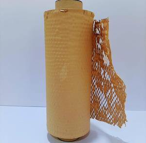 กระดาษคราฟท์รีไซเคิลน้ำผึ้งหวีม้วนตาข่ายสำหรับบรรจุภัณฑ์กระดาษที่เป็นมิตรกับสิ่งแวดล้อมและการป้องกันแพคเกจในม้วนสีน้ำตาล - Product Image 5