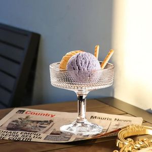 ชามใสสำหรับขนมแช่แข็งทำจากแก้วทนทานเหมาะสำหรับบุฟเฟต์หวานและงานในบ้าน - Product Image 5