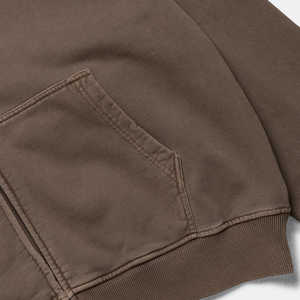 Sweat à capuche zippé pour hommes personnalisé de haute qualité 100% coton polaire doux intérieur couture durable Service OEM pour l'hiver - Product Image 3