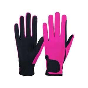 Gants d'équitation professionnels personnalisés en gros, de haute qualité, respirants, en cuir confortable, pour l'équitation en plein air - Product Image 6