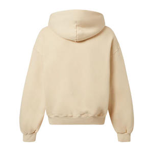 Jersey con cremallera y logotipo OEM 450 GSM 'Cloud Color', sudaderas con capucha para hombre, ropa de calle de secado rápido, lana gruesa de gran tamaño de peso pesado - Product Image 2