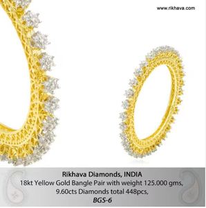 Bracelets et bracelets en diamant les plus vendus, paire élégante de bracelets pour le bureau, élégance au prix de gros par le fabricant - Product Image 3