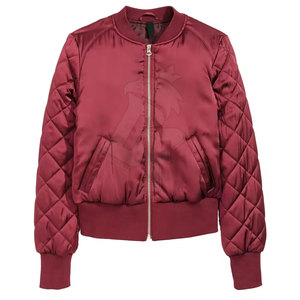 2025 Top Trendy New Arrival Comfortable <b>Women</b> <b>Bomber</b> <b>Jacket</b> Durable Material With Casual Style Great For Daily Use - Product Image 2