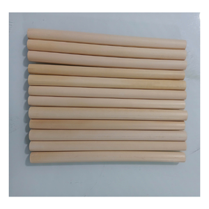 หลอดดูดน้ำไม้ไผ่แบบใช้ซ้ำได้พร้อมแปรงทำความสะอาดและกระเป๋าเดินทางสำหรับน้ำผลไม้กาแฟร้านอาหารโรงแรมและเครื่องดื่มกลางแจ้ง - Product Image 1