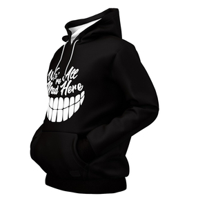 Sudadera con capucha para hombre con estampado sublimado sólido único de tendencia, manga larga, tela de algodón, cuello con capucha, antibolitas, transpirable para otoño - Product Image 5