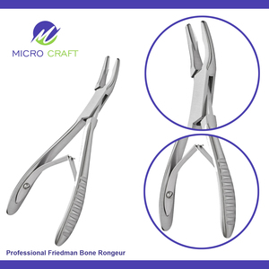 Alicates profesionales para rounger de hueso Alicates dentales Alicates de acero de grado médico disponibles Acabado opaco y espejo Fabricante Pakistán - Product Image 3