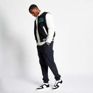 แจ็กเก็ตแฟชั่นผู้ชายแบบสั่งตัดสไตล์เท่ๆเบสบอลบอมเบอร์แจ็คเก็ตหนังทีม2025ฤดูหนาว - Product Image 2