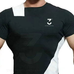 Ropa Deportiva Moderna para Hombre, Camisetas de Gimnasio con Material de Punto Duradero de Secado Rápido para Clubes Deportivos, Equipos Deportivos y Sesiones de Entrenamiento - Product Image 3