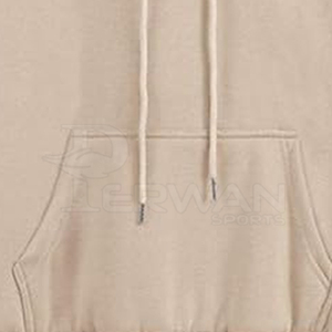 Survêtement à capuche solide d'hiver pour hommes en gros Tailles et couleurs personnalisées 100% coton respirant - Product Image 4
