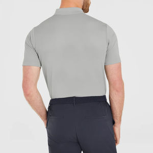 Camisetas Polo de diseñadores de algodón 100%, camisetas Polo de talla grande para hombres, venta al por mayor, camiseta Polo para hombres, Color sólido liso con tamaño OEM - Product Image 2