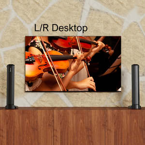 ULTIMA Barra de Sonido para TV de 2.2 Canales con Diseño Desmontable, 100W de Potencia Máxima, 2 en 1, Bajos Ajustables, 3 Modos de Ecualización, Interfaz USB - Product Image 1