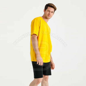 Precio de fábrica OEM camisetas personalizadas 100% algodón logotipo personalizado impresión hombres camisetas de gran tamaño fabricante en Pakistán - Product Image 5