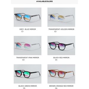 Gafas de Sol de Diseño Ovaladas con Lentes Polarizadas UV400 Sunray, Película Colorida, Gafas de Sol Retro para Mujer, Gafas de Moda Vintage para Hombre - Product Image 5