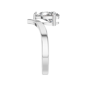 Anillo clásico de moissanita Original de platino 950 para mujer, elegante estilo de tenis, joyería fina Premium certificada por IGI para boda - Product Image 3