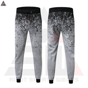 Hot Sale New Fashion Men's Canvas Breathable Casual Sublimation <b>Trouser</b> <b>Elastic</b> <b>Waist</b> Stone Washed <b>High</b> Quality Wholesale - Product Image 3