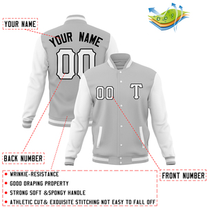 Vestes universitaires classiques personnalisées, confortables, en softshell, chaudes, coupe-vent, écologiques, pour superpositions décontractées, équipes universitaires, devant - Product Image 2