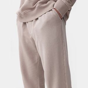 Survêtements délavés à l'acide Survêtements à capuche délavés à l'acide en coton pour hommes Ensemble de jogging et survêtements personnalisés Techniques imprimées d'hiver - Product Image 4