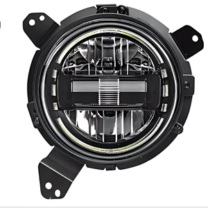 Para Jp JL JT, Faro LED de 12 V y <span class=keywords><strong>7</strong></span> Pulgadas <span class=keywords><strong>King</strong></span> <span class=keywords><strong>Kong</strong></span>, Soporte de Faro de 9 Pulgadas Modificado Diamond 2018+, DOT/EMARK - Product Image 1