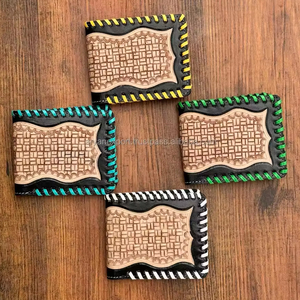 ใหม่ยอดนิยมสไตล์มือเครื่องมือหนังกระเป๋าสตางค์ผู้ชายยาวซิปกระเป๋าสตางค์ผู้ถือบัตรเครดิตของแท้หนังวัวกระเป๋าสตางค์เด็ก - Product Image 2