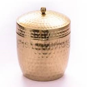 Recién llegado, tarro de vela de decoración elegante, vajilla, tarro de vela hecho de tarro de vela de Metal para el hogar, suministros de Hotel al precio más barato - Product Image 4