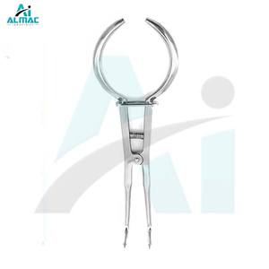Fórceps de abrazadera Dental de alta calidad ALMAC para eliminación de colocación de diques de goma procedimientos endodónticos conjunto dental instrumentos quirúrgicos - Product Image 3