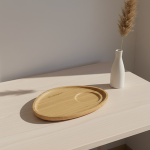 Plat de service en contreplaqué de qualité supérieure 3202983-23X17, nouveau design, pour le thé, les collations, l'affichage - Product Image 2