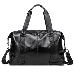 Brand New Customized Logo Genuine Leather Oversized <b>Travel</b> Duffel <b>Bag</b> Shoes Compartment Large Capacity Gym <b>Crossbody</b> <b>Travel</b> - Product Image 2